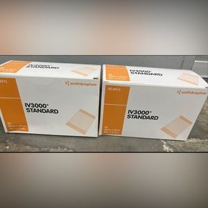 Iv 3000, 4" X 5 1/2" Tape Handles Trn Adh Dress,50-2 BOXES